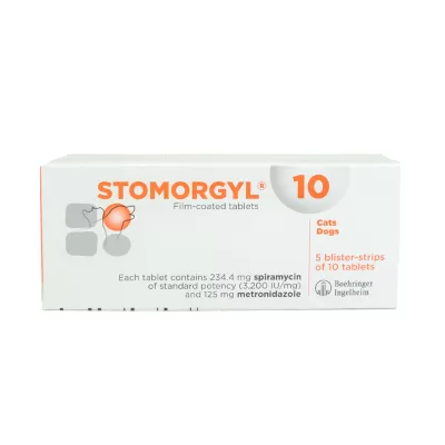 Stomorgyl 10 Tablets 50’s