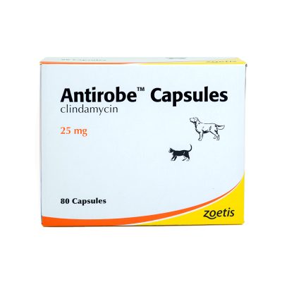 Antirobe 25 mg Capsules 80’s