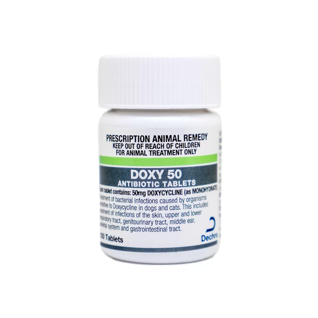 Doxycycline 50 mg Tablets 150’s